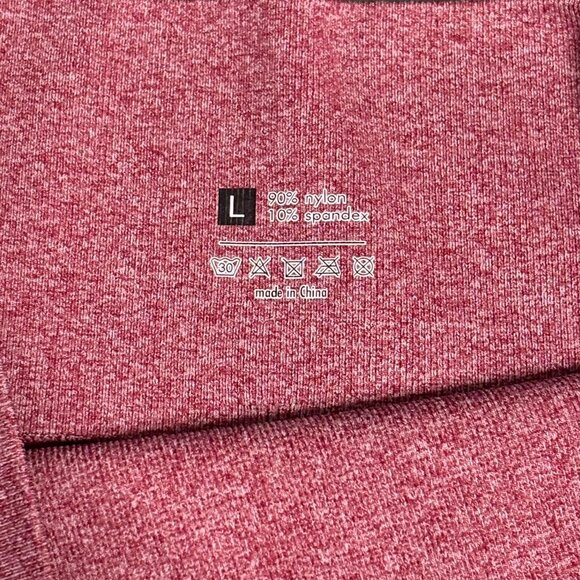 Lululemon Women's Red and Pink Leggings - Picture 4 of 4